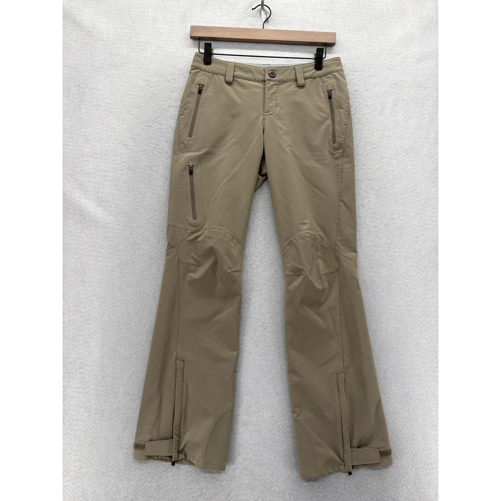REI Co-op Mistral Softshell Hiking Pants Womens 0P Beige Stretch Outdoor Trail